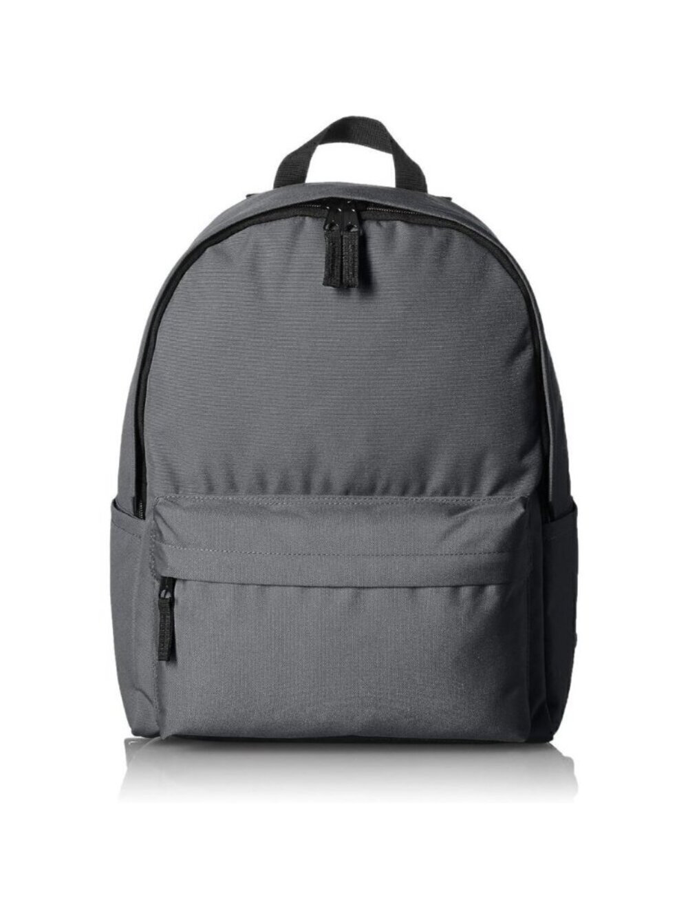 Amazon  Basics Classic School Backpack - Gray